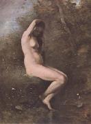 Jean Baptiste Camille  Corot Venus au bain (mk11) USA oil painting artist